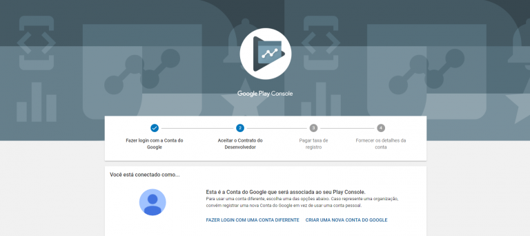 Como criar a conta de desenvolvedor na Google Play