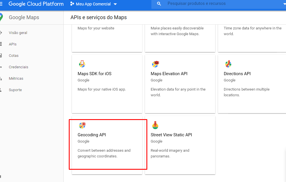 Como Gerar Uma API Javascript do Google Maps