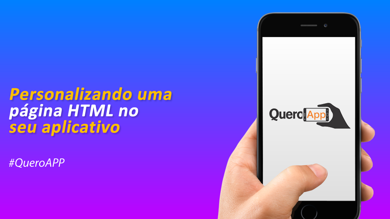 Personalizando uma página HTML no seu aplicativo